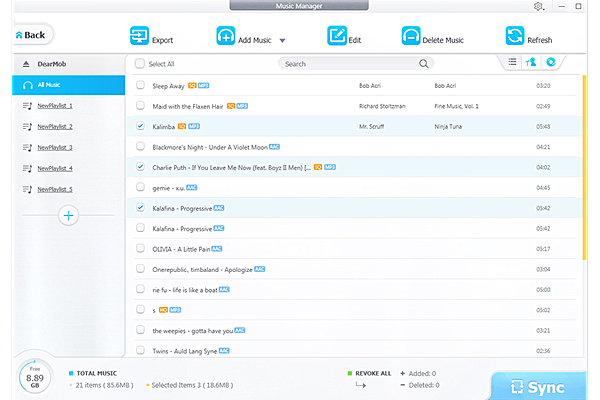 dearmob-iphone-manager-music