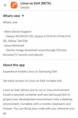 linux_on_dex_1.0.51_changelog