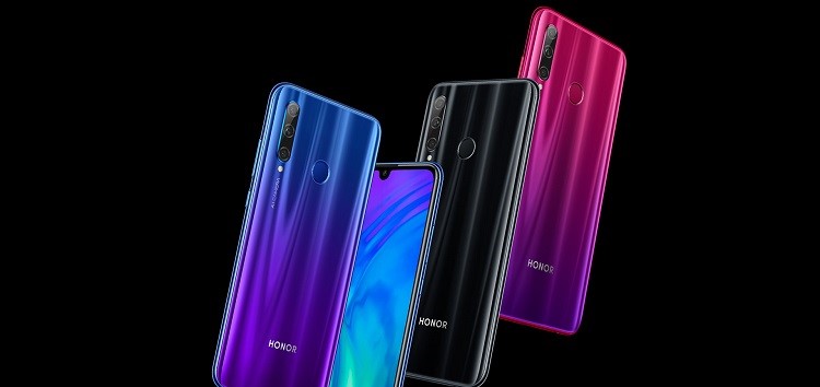 [Stable release] Honor 20i EMUI 10 (Android 10) update rolls out in India as beta