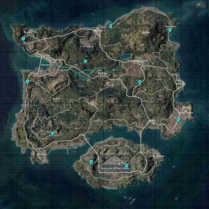 PUBG Motor Glider Spawn Locations