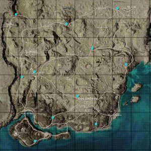 PUBG Motor Glider Spawn Locations