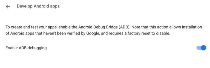 chrome os sideloading apk