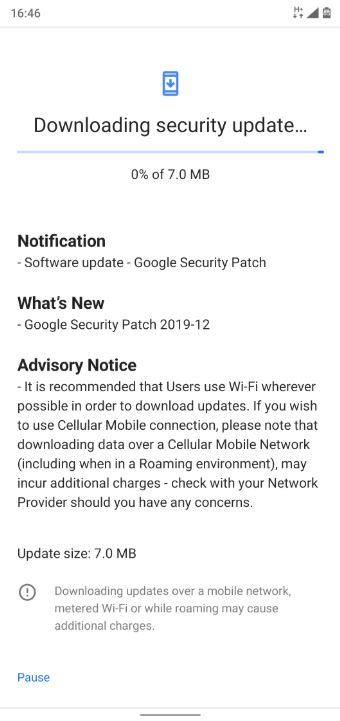 nokia -8.1.dece-update