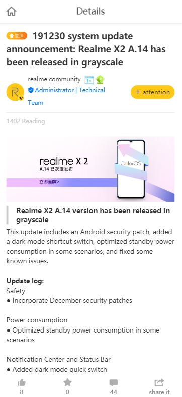 realme-x2-update