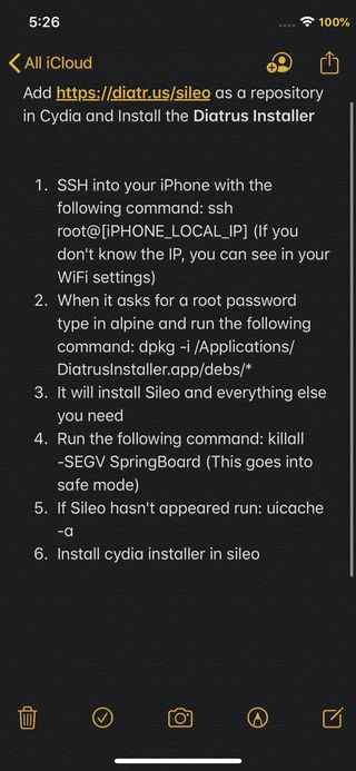 sileo cydia ios 13