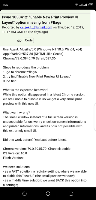 Chrome-79-missing-new-print-preview-UI-layout