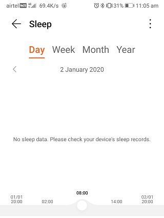 Honor-Band-5-sleep-data-syncing-issues