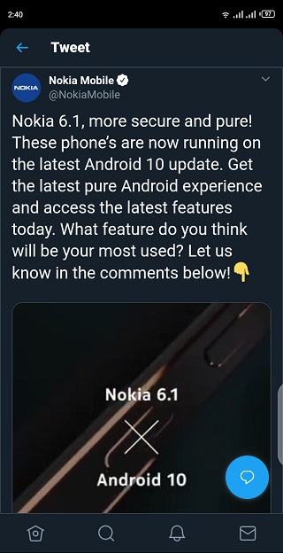 Nokia-6.1-Android-10-update-2