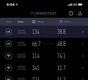 cell network search off