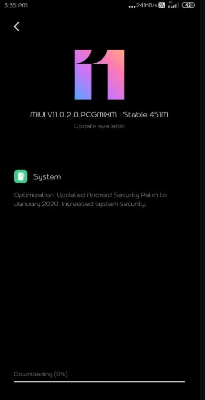 redmi 6 january update