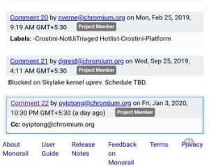 skylake chromebook crostini