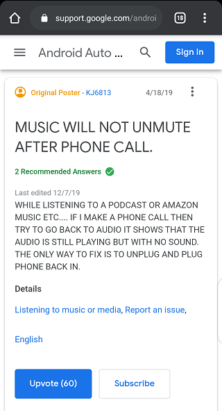 Android-Auto-issue-to-unmute-music-after-a-call