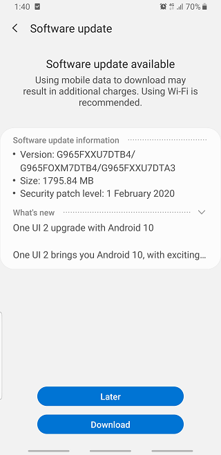 Galaxy-S9-Pakistan-Android-10-OTA