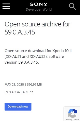 Sony-Xperia-10-II-kernel-source-code