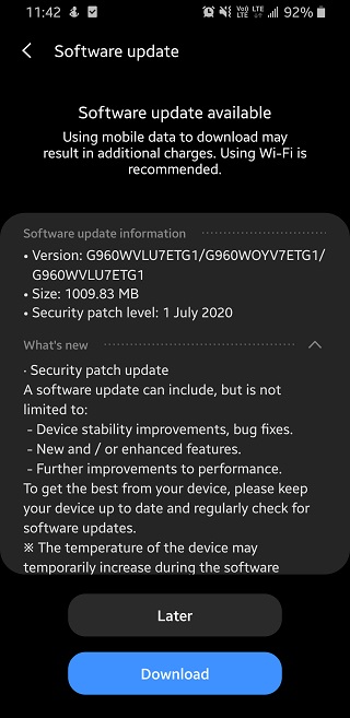 Galaxy-S9-OneUI-2.1