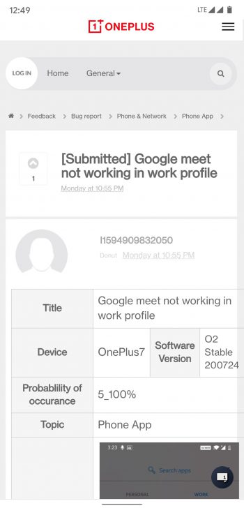 oneplus 7 google meet issue 4