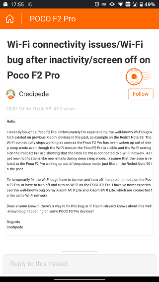 Poco-F2-Pro-Wi-Fi-Issue-MIUI-12