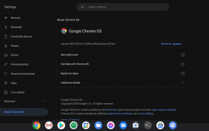 chrome os dark mode