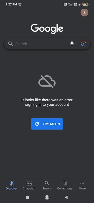 google-discover-sign-in-error