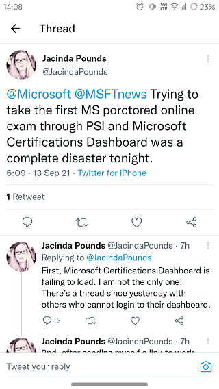 Microsoft-Certification-Dashboard-not-loading