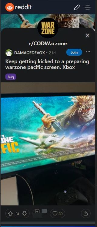 Warzone-Pacific-update-Xbox-crashing-freezing