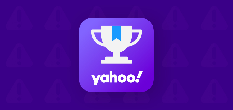 Yahoo Fantasy app not working